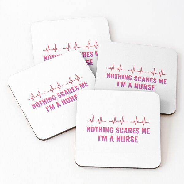 Item preview, Nothing Scares Me I'm A Nurse designed and sold by NikStore.