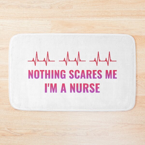 Item preview, Nothing Scares Me I'm A Nurse designed and sold by NikStore.