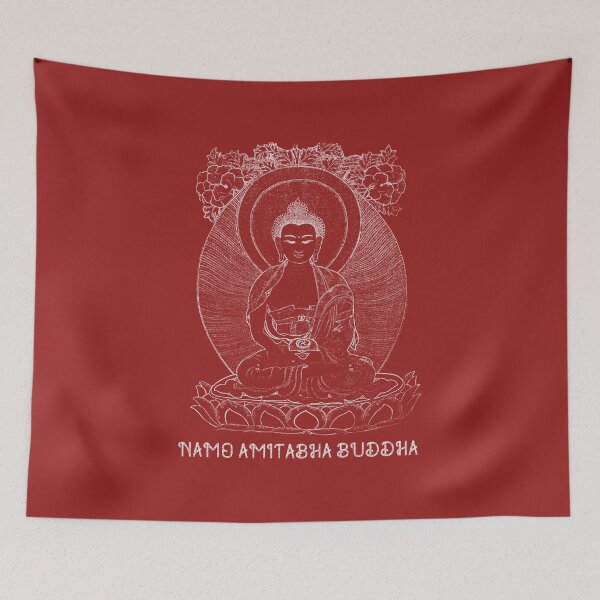Item preview, Namo Amitabha Buddha Namo Amituofo Pure Land Mantra designed and sold by h44k0n.