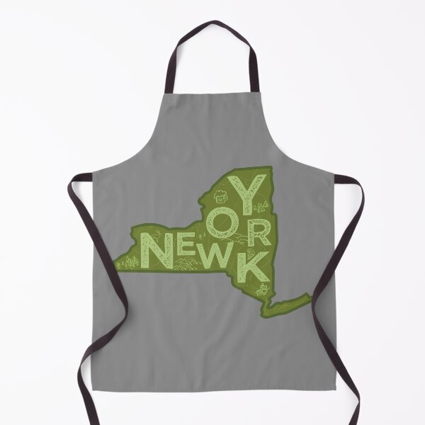 Item preview, New York Map Typography Green designed and sold by HelloGentry.