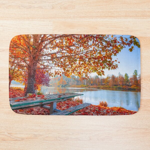 Item preview, autumn leaves, autumn, fall, nature, winter, cute, halloween, forest, leaves, red, yellow, orange, designed and sold by prteacool.