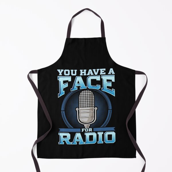 Item preview, Funny You Have A Face For Radio Broadcaster Pun designed and sold by perfectpresents.
