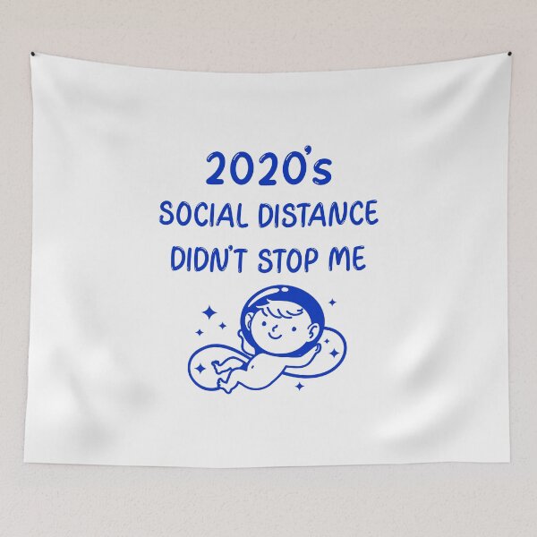 Item preview, 2020's Social Distance Didn't Stop Me designed and sold by ProudLatinx.