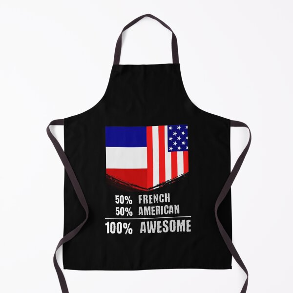 Artikelvorschau, 50% Franzosen 50% Amerikaner 100% Awesome Immigrant entworfen und verkauft von perfectpresents.