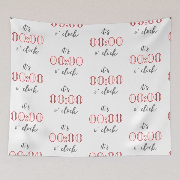 Item preview,    it's zero o' clock designed and sold by Bubblegirl17.