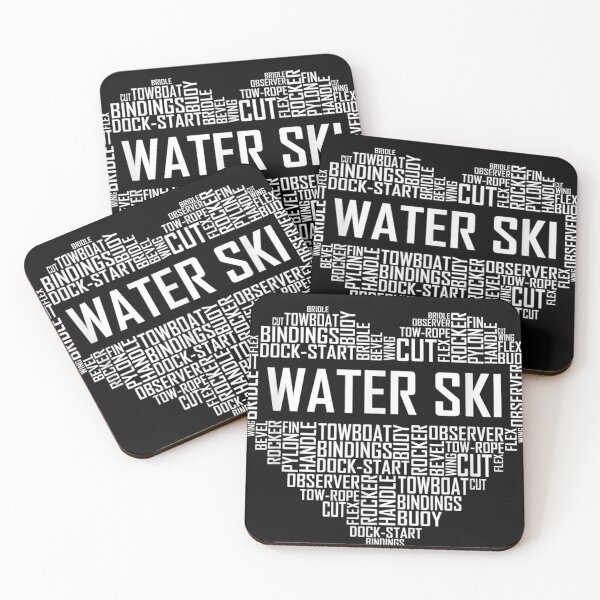 Item preview, Water Ski Heart Lover Gift Waterski Love Gifts Skiing designed and sold by aliciarogers2.