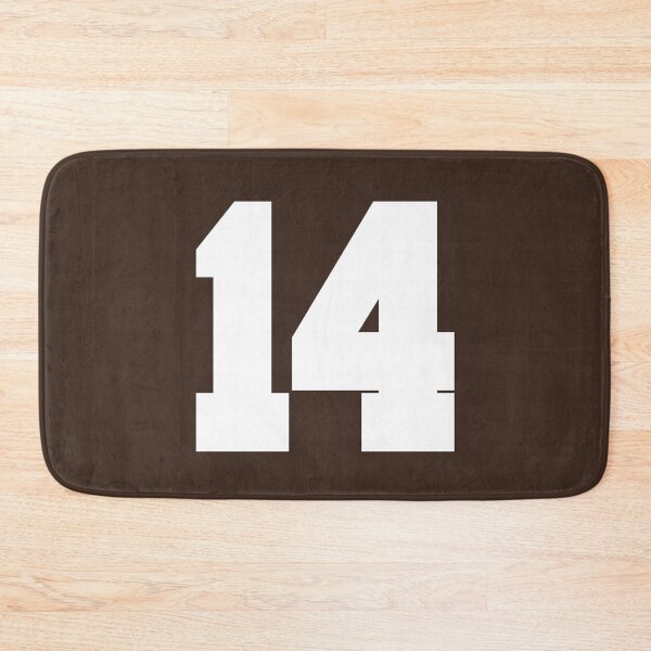 Item preview, 14 Number Cleveland Sports Fourteen Brown Jersey designed and sold by HelloFromAja.
