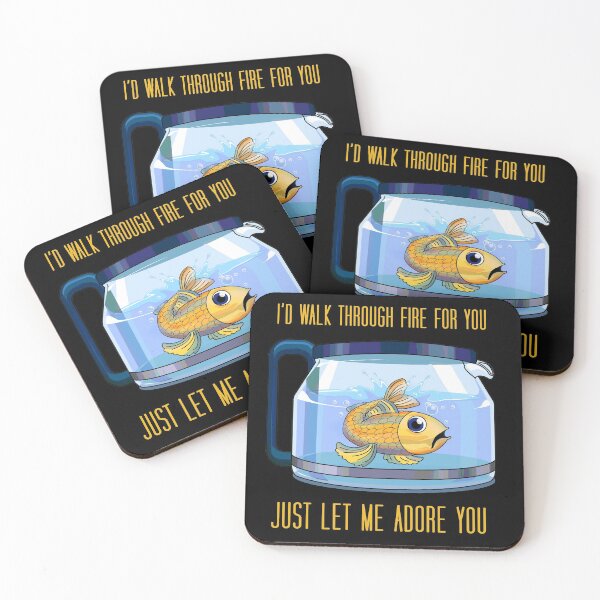 Item preview, Copy of Just let me adore you, fish inside coffee pot designed and sold by Jaime Brash.