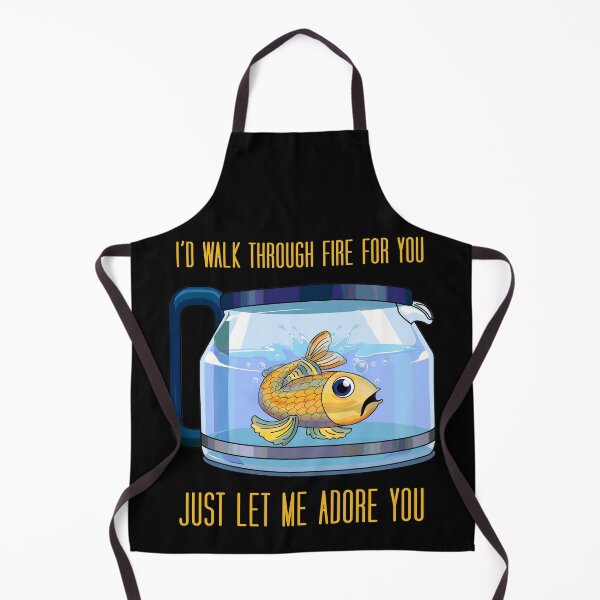 Item preview, Copy of Just let me adore you, fish inside coffee pot designed and sold by Jaime Brash.