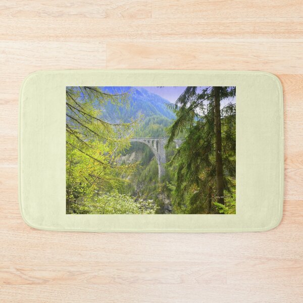 Item preview, Viaduct  Bridge, between trees designed and sold by LeRoyM.