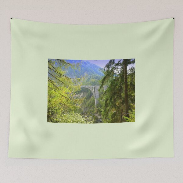 Item preview, Viaduct  Bridge, between trees designed and sold by LeRoyM.
