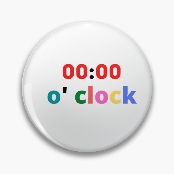Item preview,   it's zero o' clock designed and sold by Bubblegirl17.