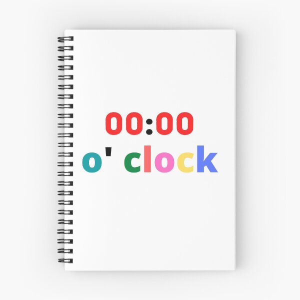 Item preview,   it's zero o' clock designed and sold by Bubblegirl17.