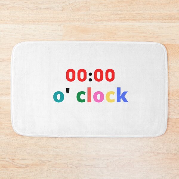 Item preview,   it's zero o' clock designed and sold by Bubblegirl17.