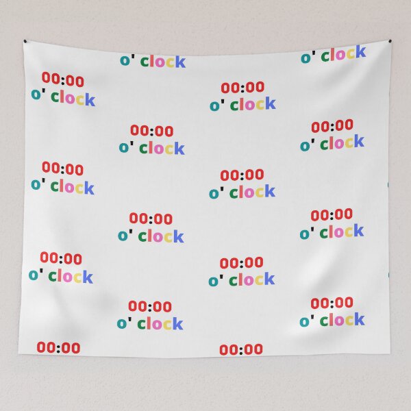Item preview,   it's zero o' clock designed and sold by Bubblegirl17.