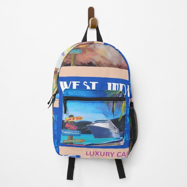 Item preview, West Indies Cruise Retro Travel Poster designed and sold by artshop77.