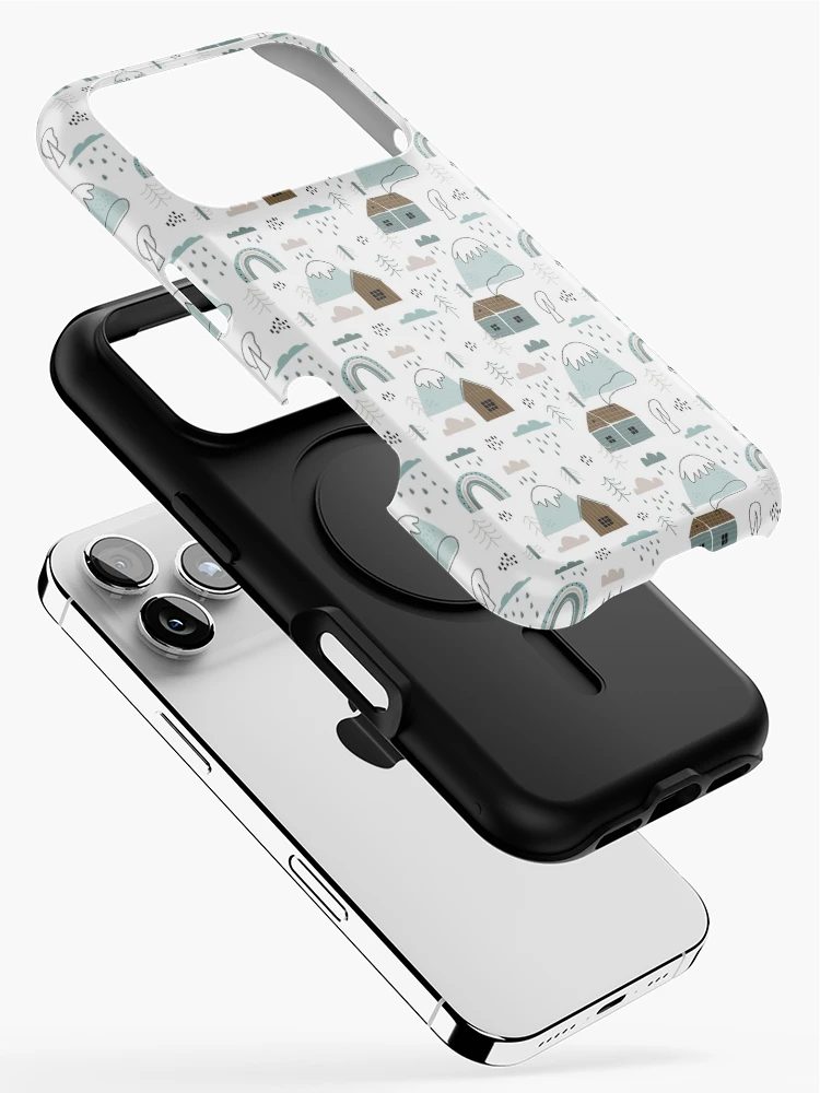 Thumbnail 2 of 4, iPhone Case, Scandinavian Boho Pattern designed and sold by PatternSquare.