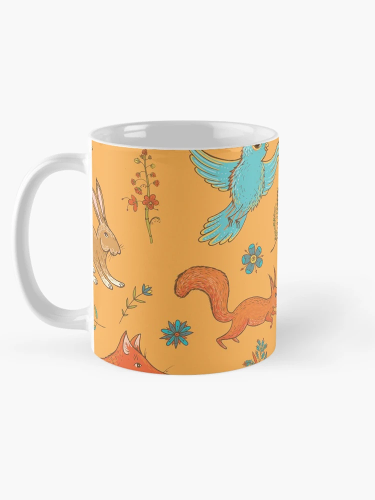 Thumbnail 5 of 6, Coffee Mug, Forest Animal Pattern designed and sold by PatternSquare.