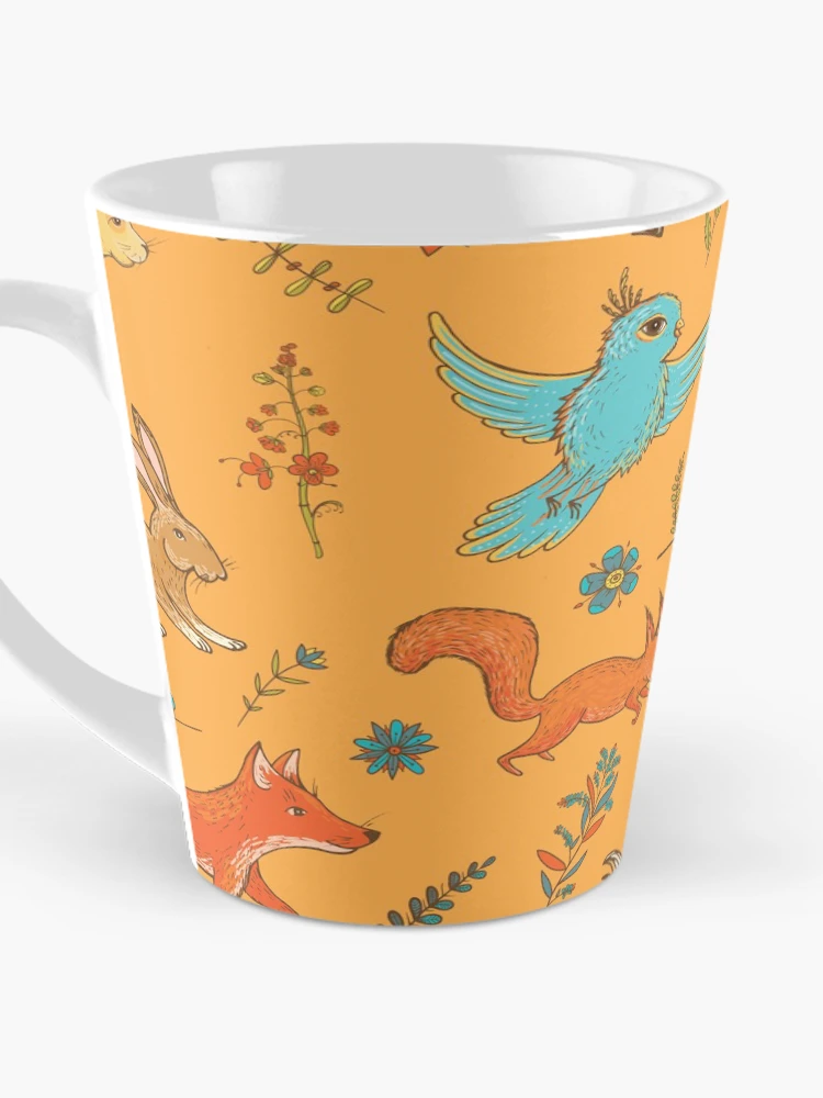 Thumbnail 3 of 4, Coffee Mug, Forest Animal Pattern designed and sold by PatternSquare.