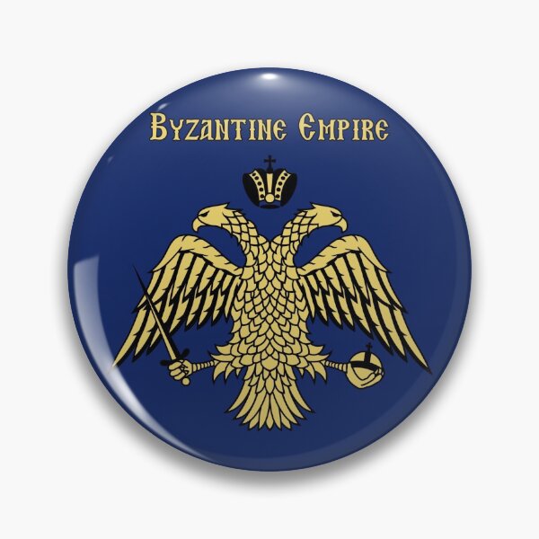 Item preview, Byzantine Empire Double Headed Eagle Constantinople Side Print designed and sold by h44k0n.