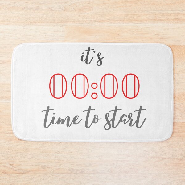 Item preview,  it's zero o' clock time to start  designed and sold by Bubblegirl17.