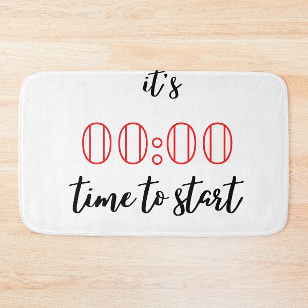 Item preview,  it's zero o' clock time to start  designed and sold by Bubblegirl17.
