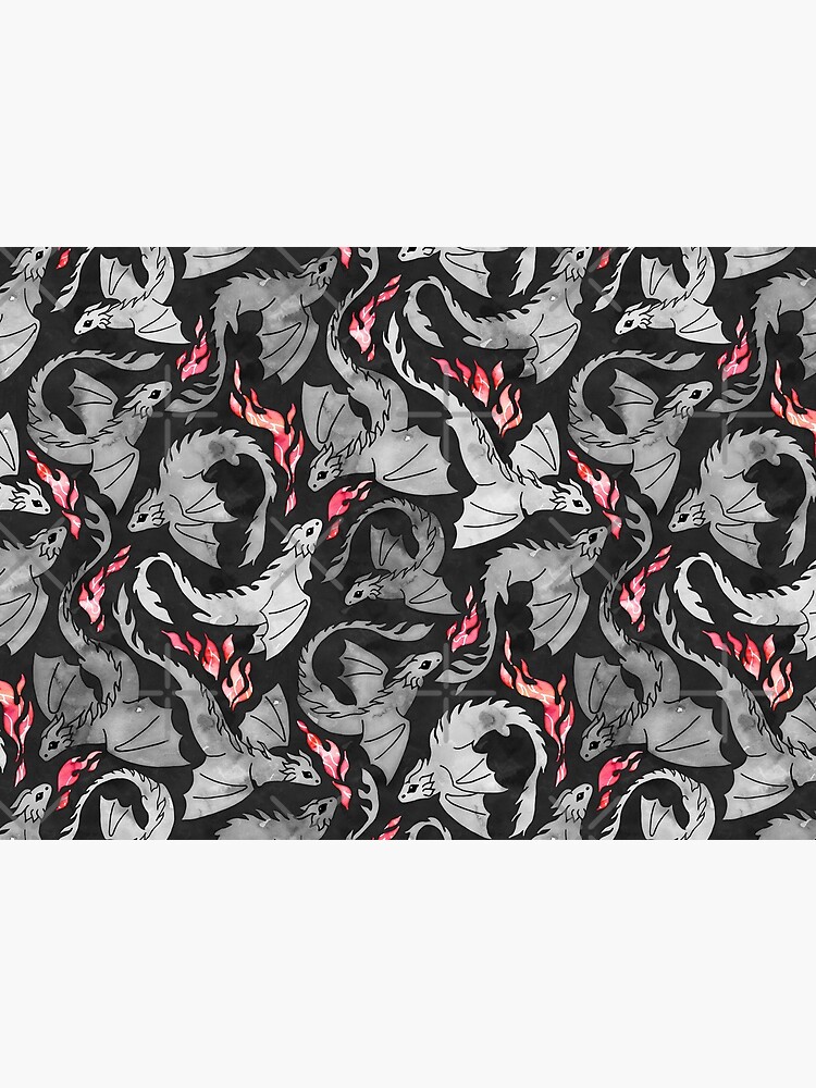 Dragon fire greys & blacks by adenaJ