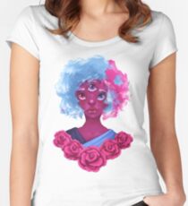 Steven Universe Garnet Women's Fitted Scoop T-Shirt