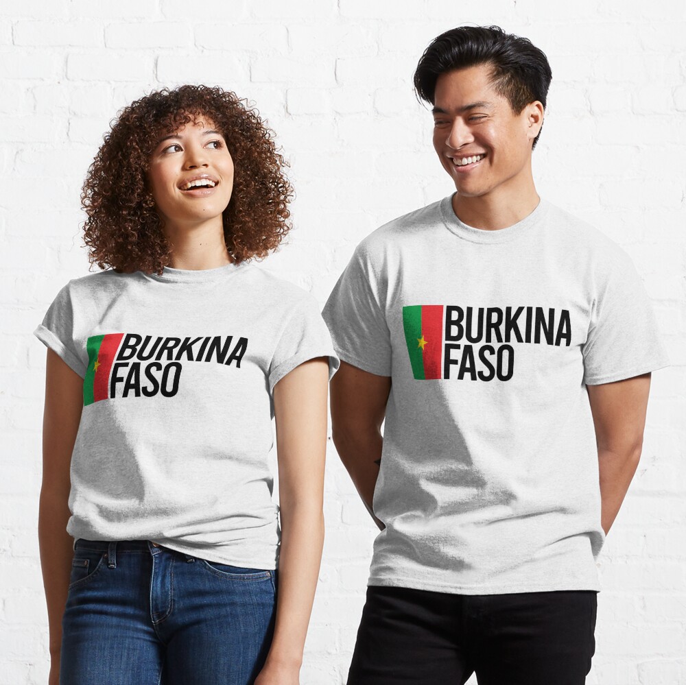  Burkina Faso Flag Pride Design Gift Premium T-Shirt