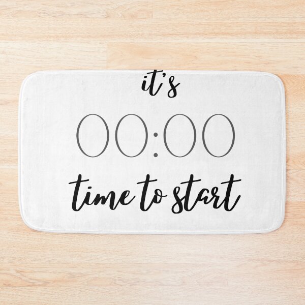 Item preview,  it's zero o' clock time to start  designed and sold by Bubblegirl17.