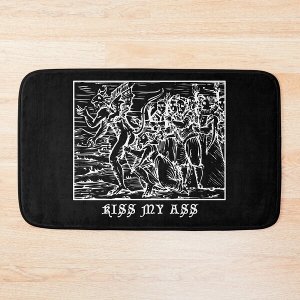 Item preview, Kiss my Ass Osculum infame Witches Antichristian Funny designed and sold by h44k0n.