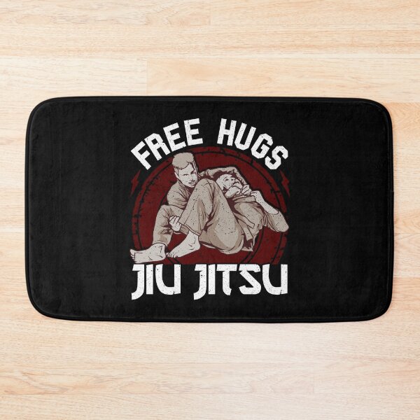 Item preview, Funny Free Hugs Jiu Jitsu Pun BJJ Martial Arts designed and sold by perfectpresents.