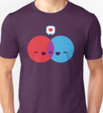 Liebes-Diagramm Unisex T-Shirt