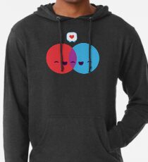 Liebes-Diagramm Leichter Hoodie