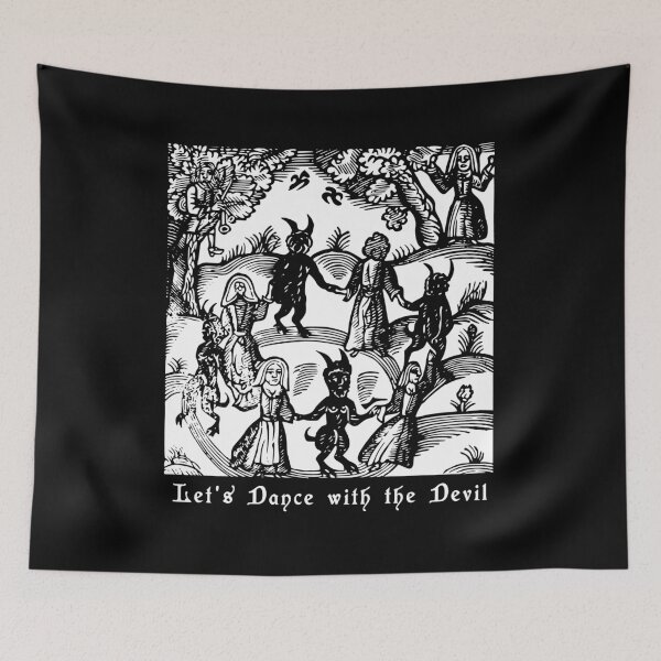 Item preview, Let's Dance with the Devil Witches Antichristian Funny designed and sold by h44k0n.