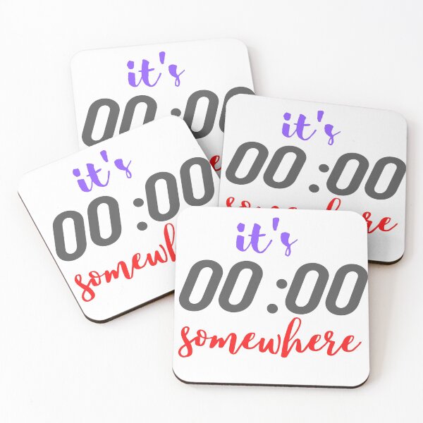 Item preview,   it's zero o' clock somewhere designed and sold by Bubblegirl17.