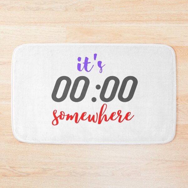 Item preview,   it's zero o' clock somewhere designed and sold by Bubblegirl17.