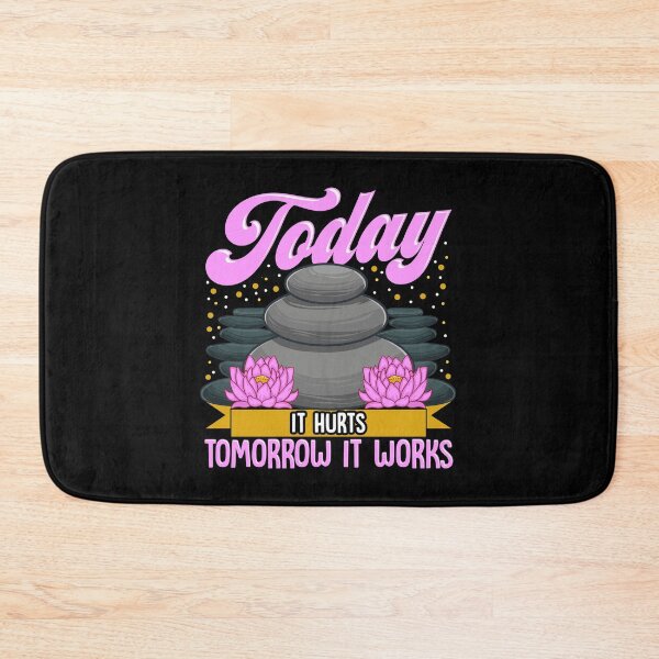 Item preview, Today It Hurts Tomorrow It Works Massage Therapist designed and sold by perfectpresents.