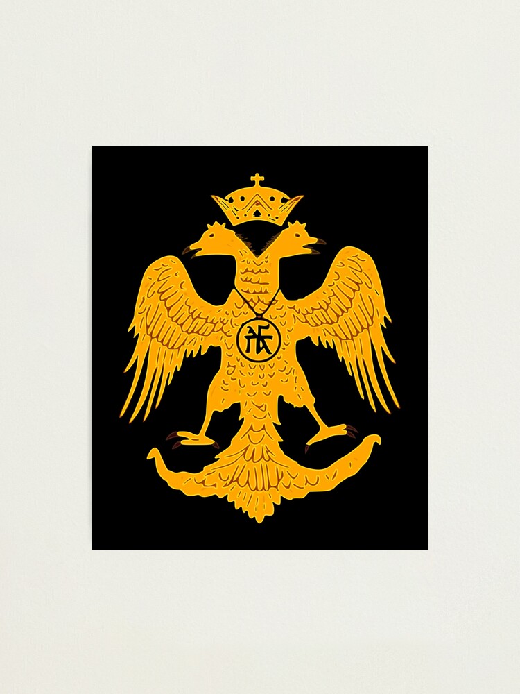  Byzantine Empire Double Headed Eagle Constantinople