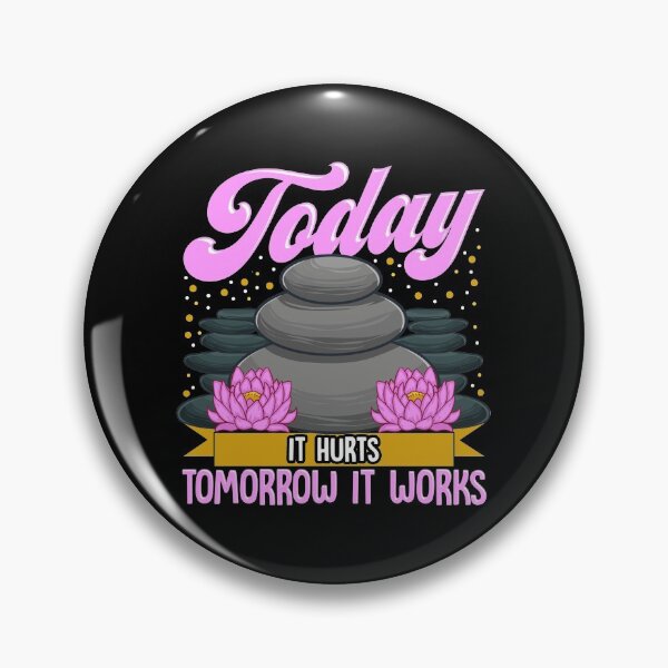 Item preview, Today It Hurts Tomorrow It Works Massage Therapist designed and sold by perfectpresents.