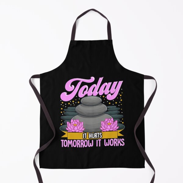Item preview, Today It Hurts Tomorrow It Works Massage Therapist designed and sold by perfectpresents.