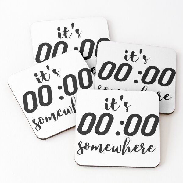 Item preview,  it's zero o' clock somewhere designed and sold by Bubblegirl17.
