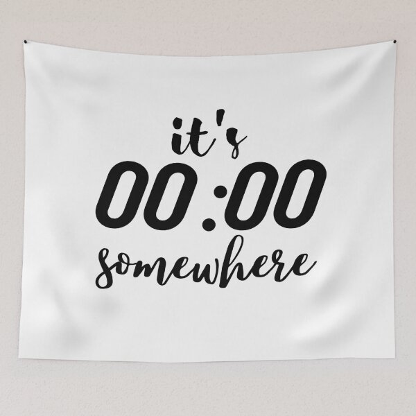 Item preview,  it's zero o' clock somewhere designed and sold by Bubblegirl17.