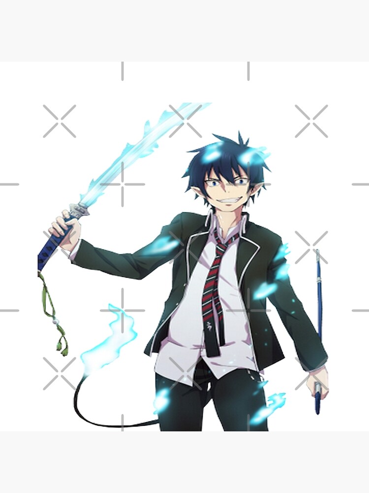  Blue  Exorcist  Rare Poster  by HeavensAnime Redbubble