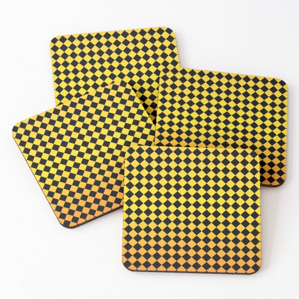 Item preview, Sunset Orange | Cool Colored Checkerd pattern designed and sold by Masayakana.