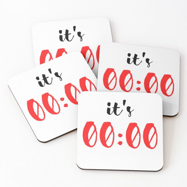 Item preview, Copy of  it's zero o' clock designed and sold by Bubblegirl17.