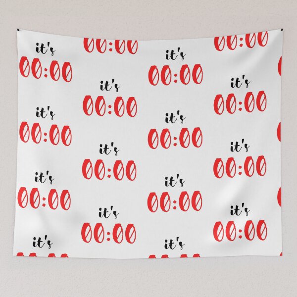 Item preview, Copy of  it's zero o' clock designed and sold by Bubblegirl17.