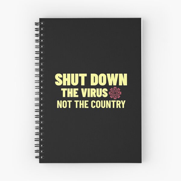 Item preview, Shut Down The Virus Not The Country designed and sold by NikStore.