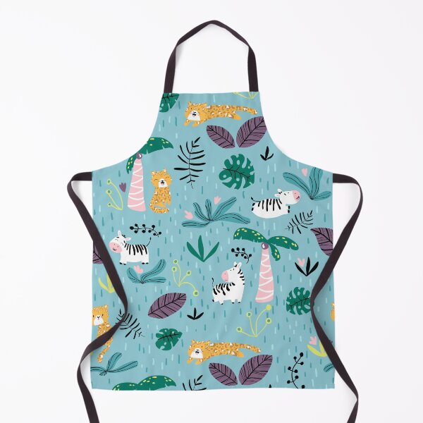 Item preview, Cute Leopard and Zebra Pattern designed and sold by PatternSquare.