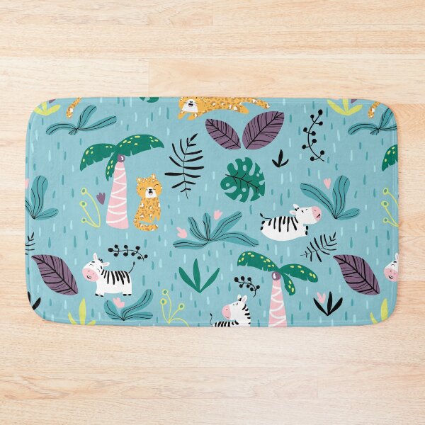 Item preview, Cute Leopard and Zebra Pattern designed and sold by PatternSquare.